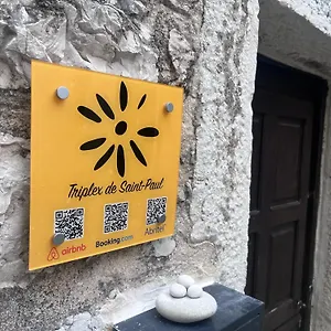 Triplex De Saint-paul Free Public Parking Saint-Paul-de-Vence